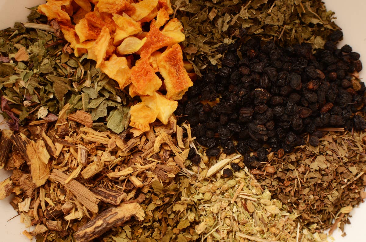 Citrus Berry Immunity Tea | Elderberry Echinacea & Vitamin C