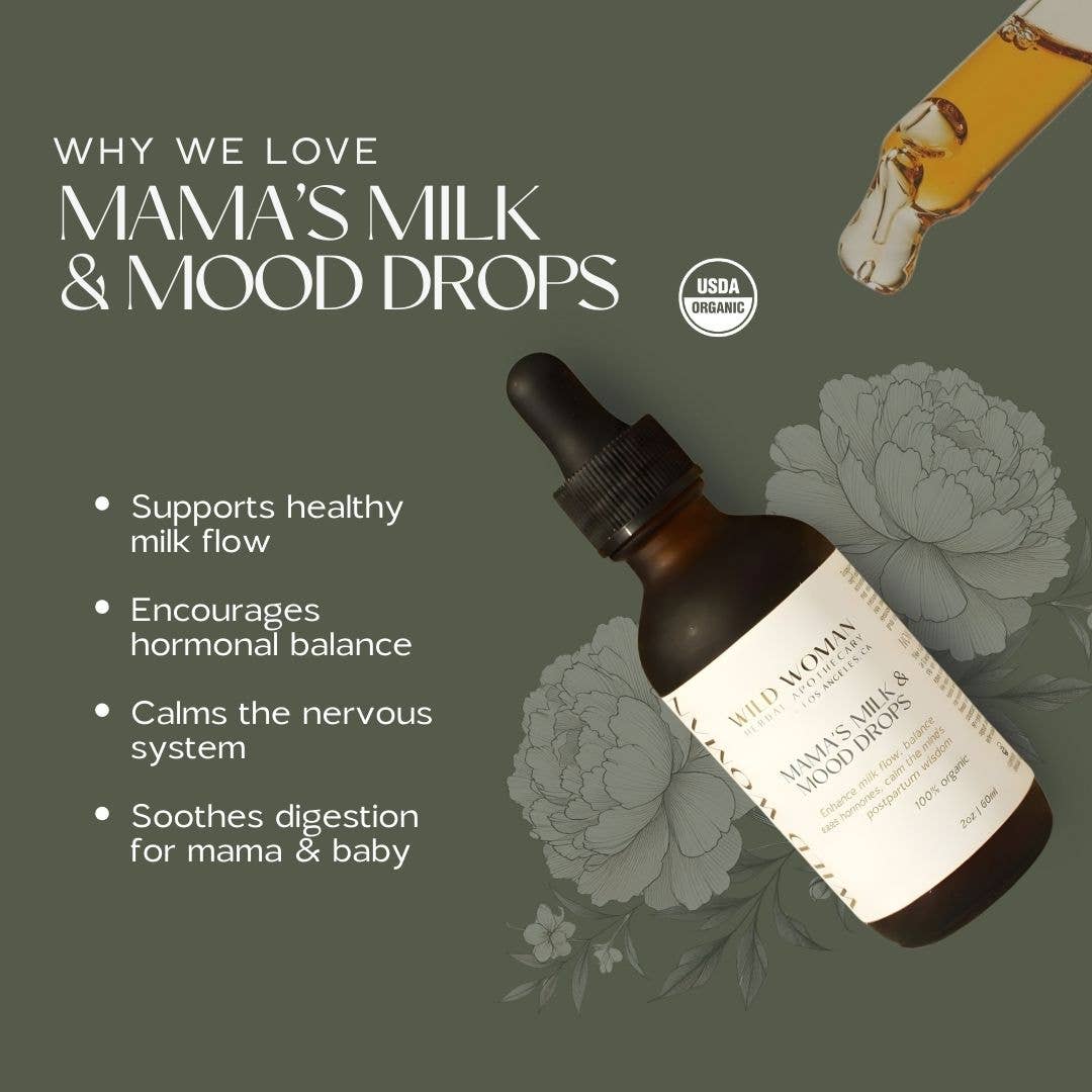Mama's Milk & Mood Drops | Nursing & Nervous System Support