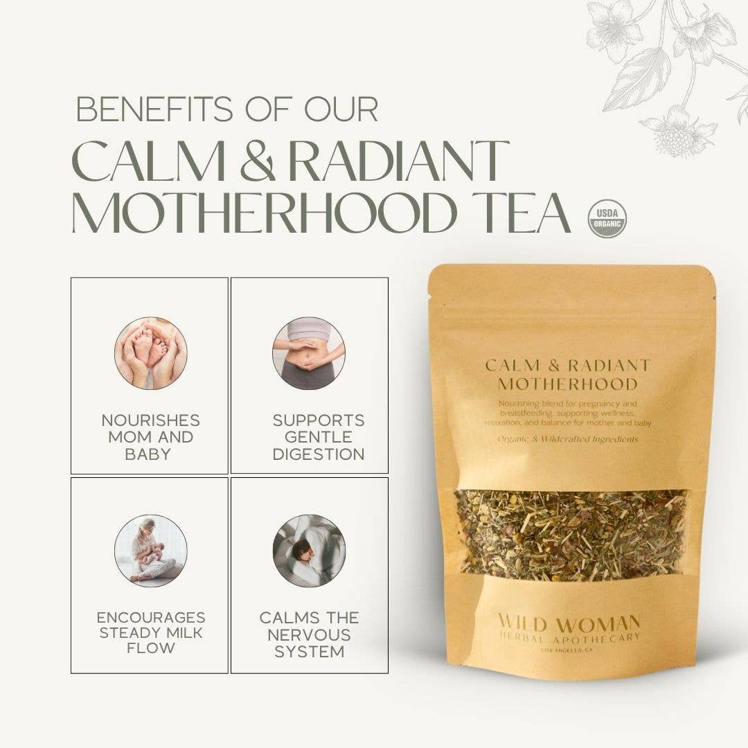 Calm & Radiant Motherhood | Lactation & Postpartum | Tea