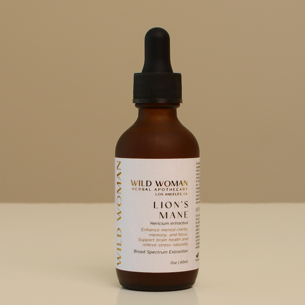 Lion's Mane | Focus & Mental Clarity | Mushroom Tincture