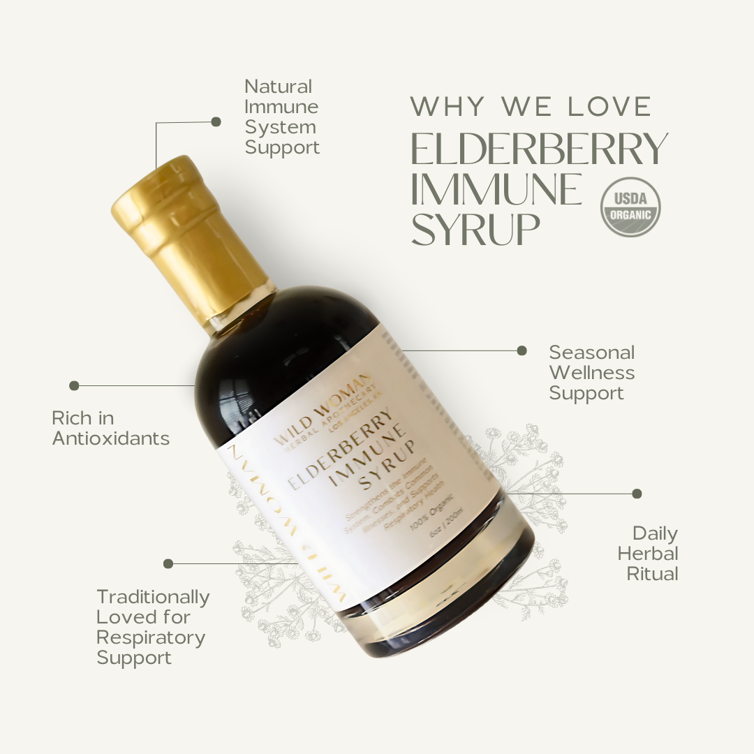 Elderberry Immune Syrup | Cold, Cough & Flu Seasonal Support