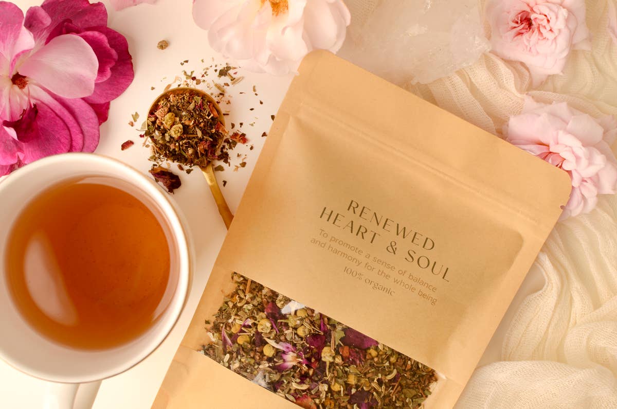 Renewed Heart & Soul Herbal Tea | Adaptogenic Stress Support