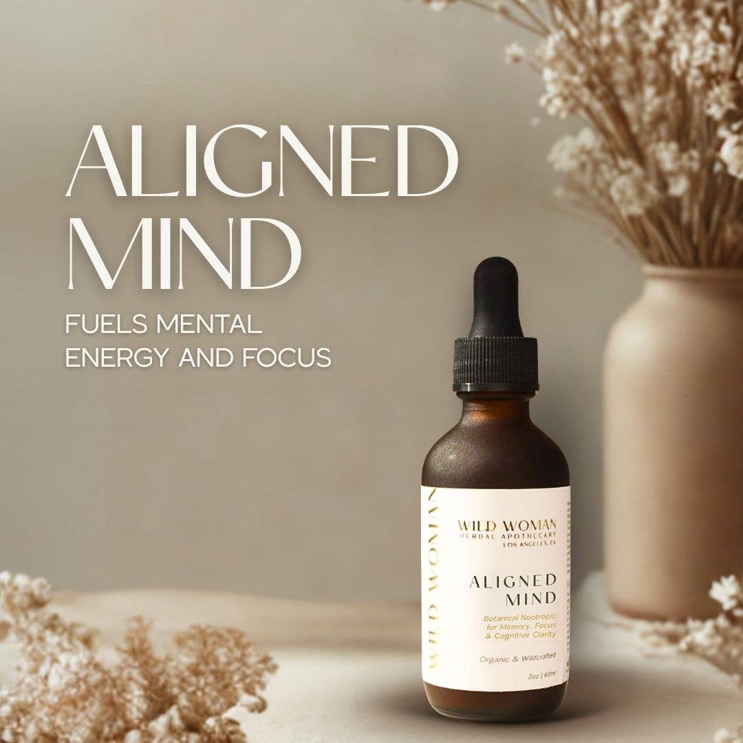 Aligned Mind | Focus, Brain & Attention Support | Tincture