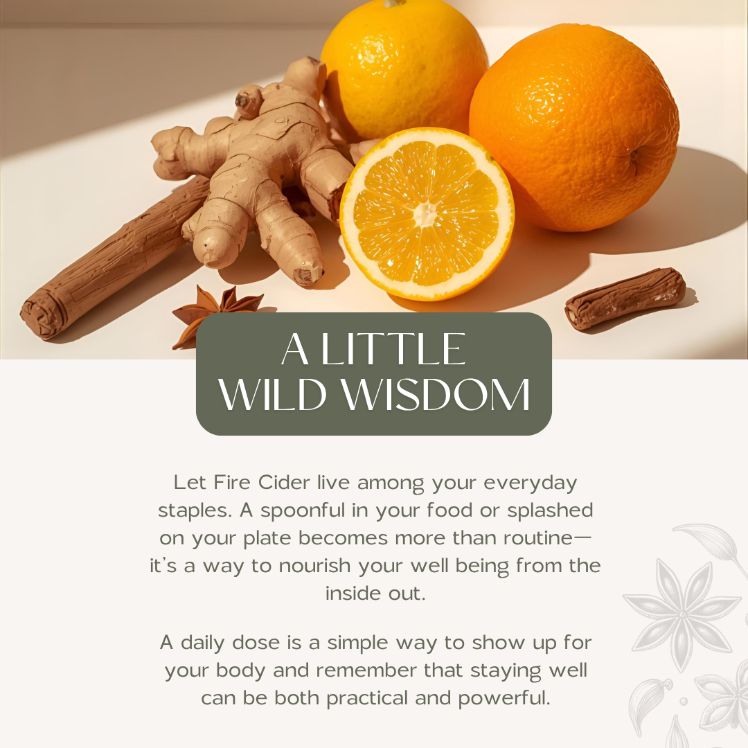 Fire Cider | Immunity, Digestion, Circulation | Cold & Flu