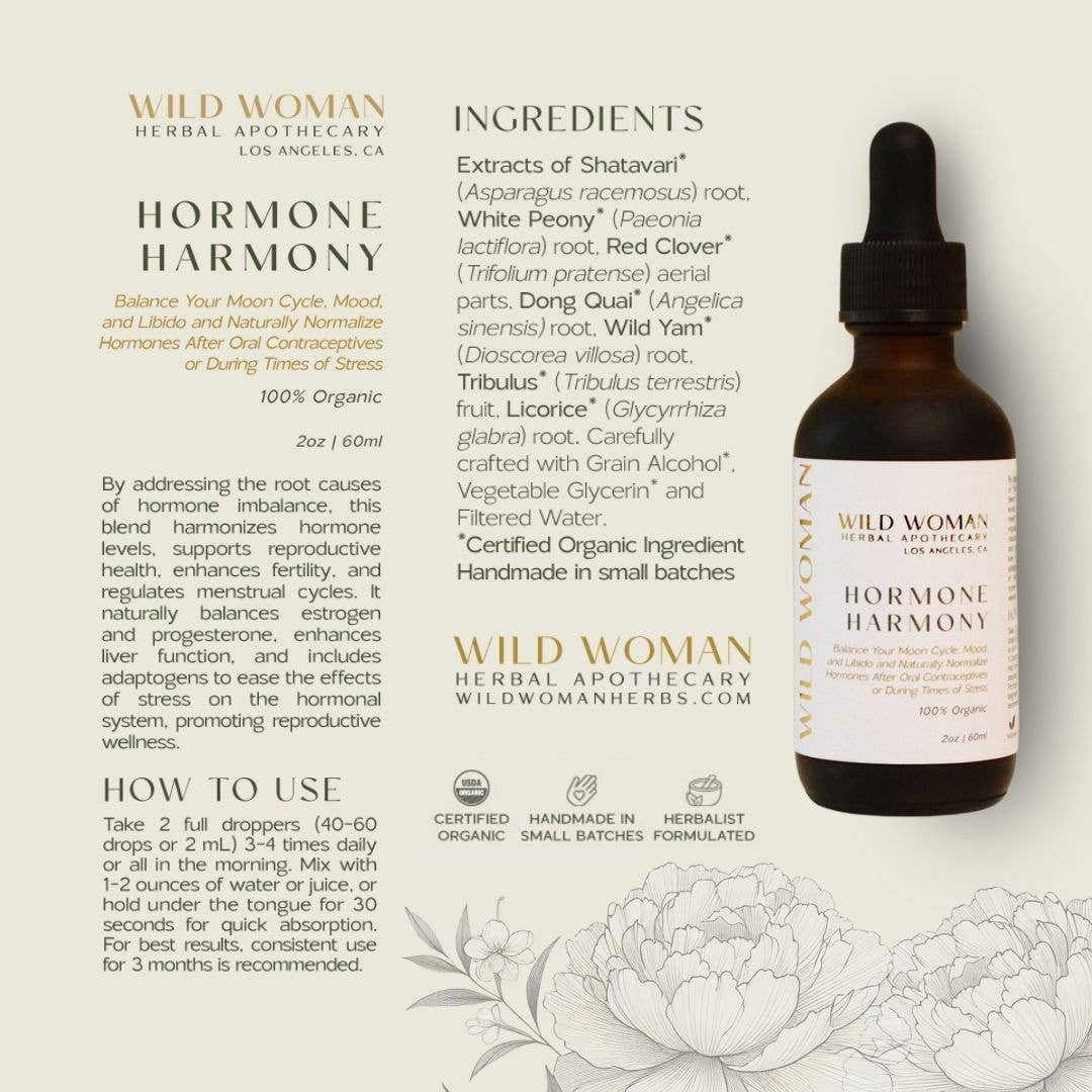 Hormone Harmony | PMS, Mood & Hormone Balance | Tincture