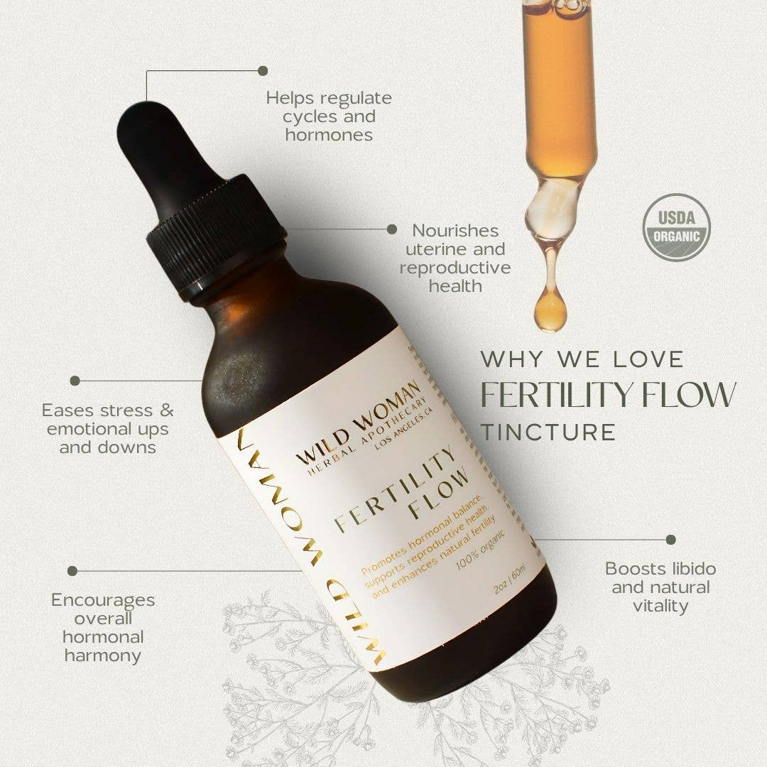 Fertility Flow | Ovulation & Cycle Balance | Herbal Tincture