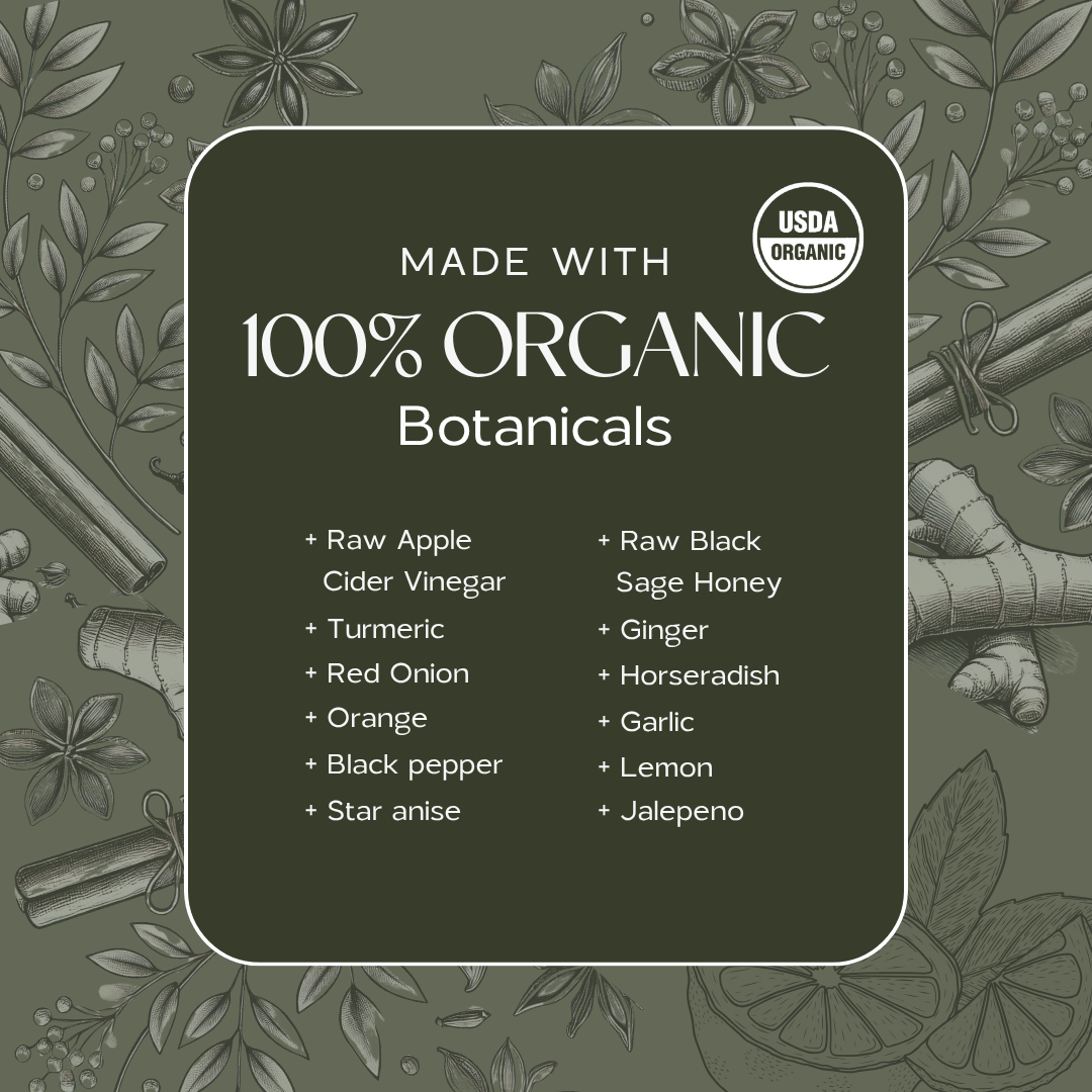 Fire Cider | Immunity, Digestion, Circulation | Cold & Flu