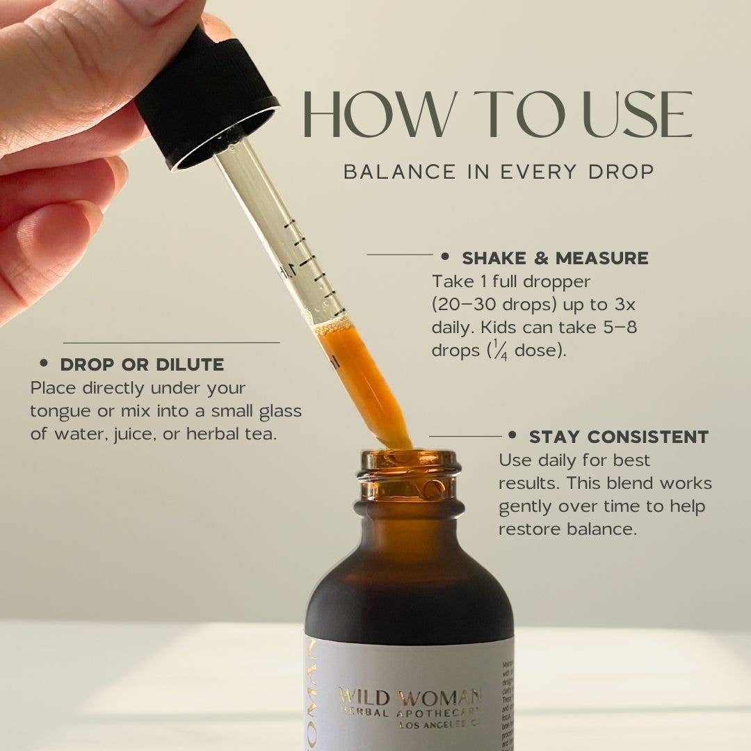 Keep Calm | Stress & Nervous System Support Herbal Tincture