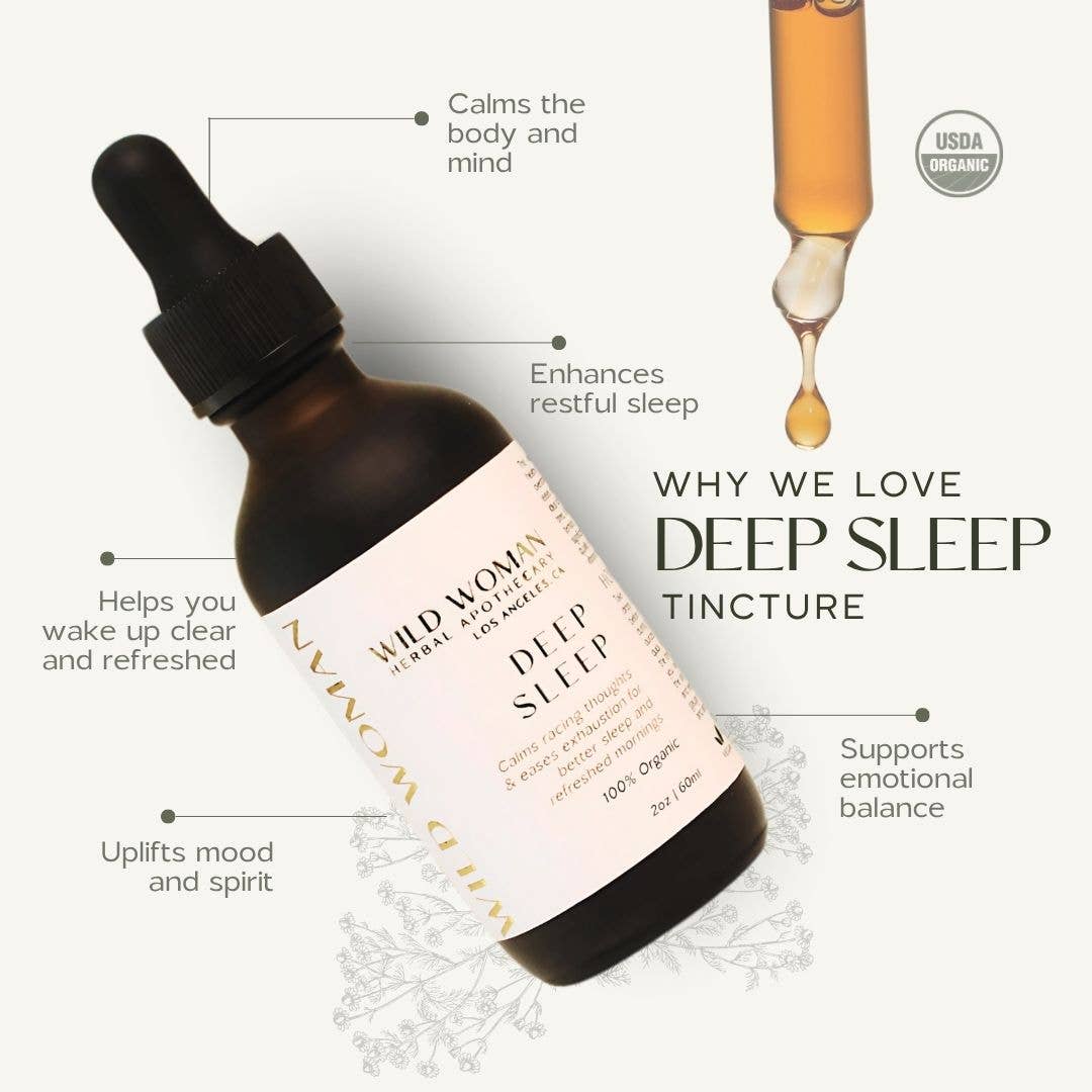 Deep Sleep | Sleep & Nervous System Support | Tincture