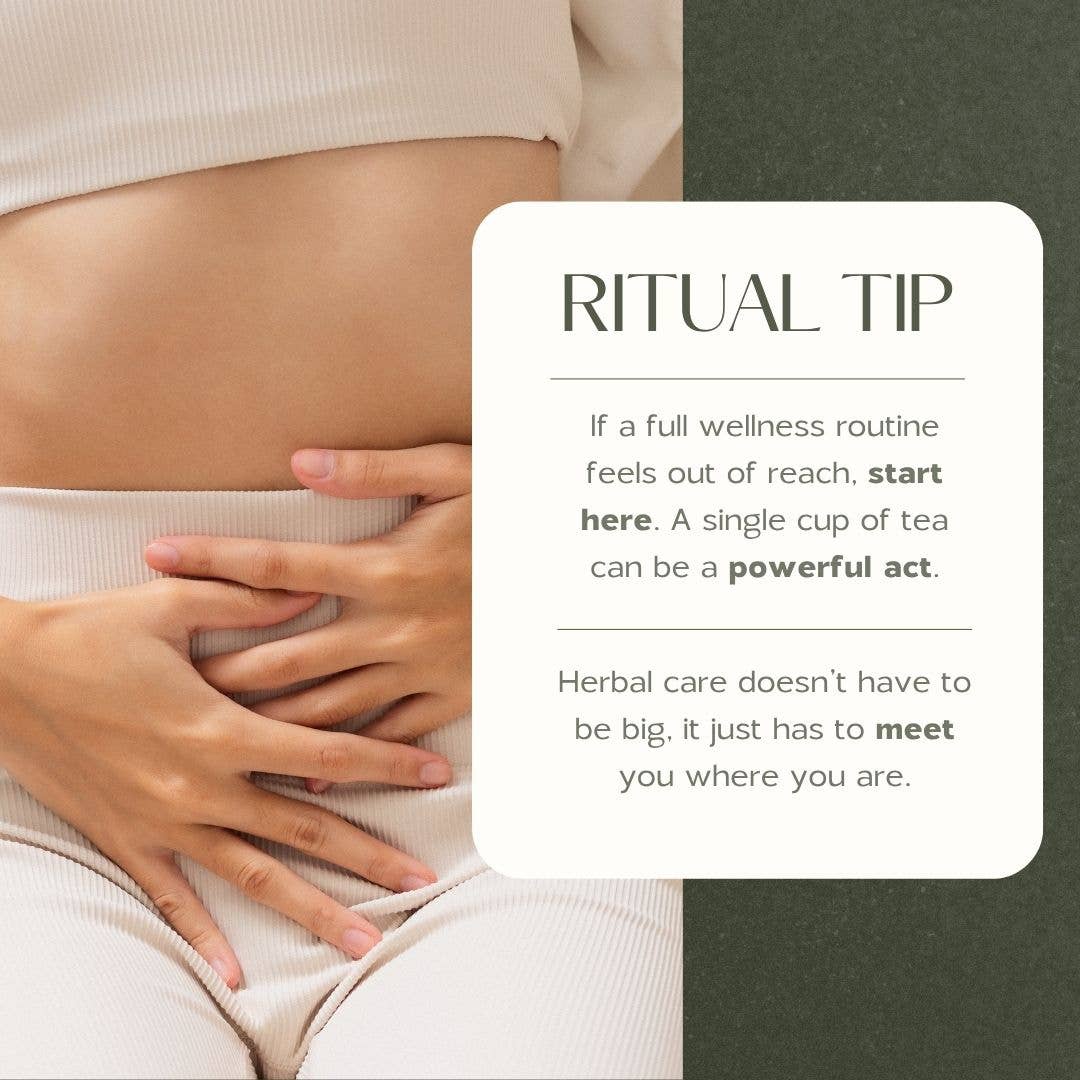 Moon Cycle Support | PMS & Menstrual Comfort | Herbal Tea