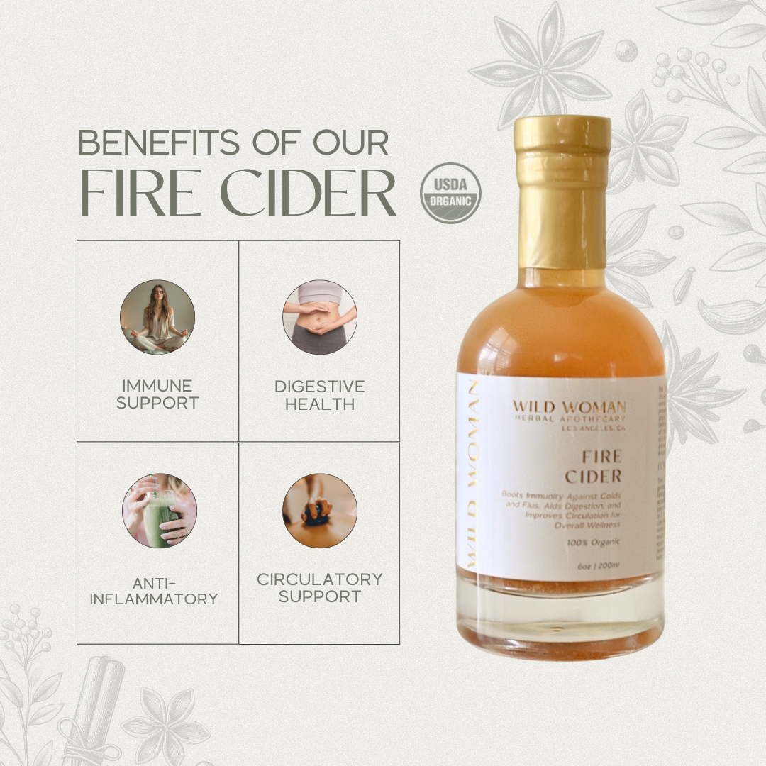 Fire Cider | Immunity, Digestion, Circulation | Cold & Flu