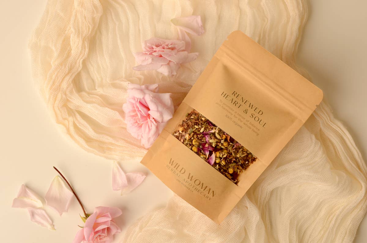 Renewed Heart & Soul Herbal Tea | Adaptogenic Stress Support
