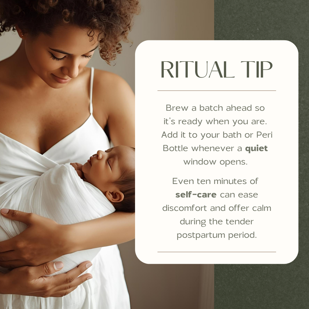 Mother’s Mend | Postpartum Sitz Bath & Peri Bottle Herbs
